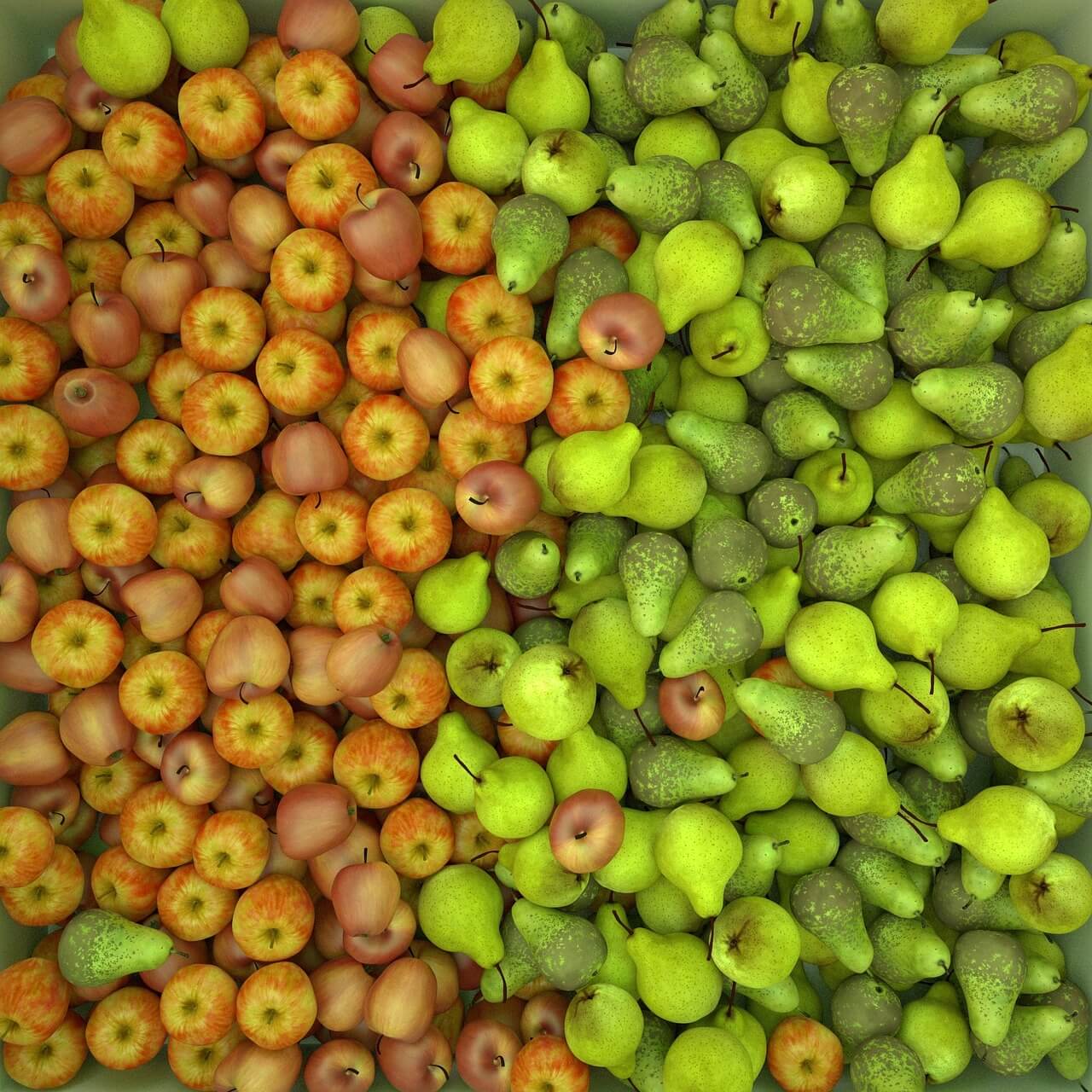 Äpfel und Birnen